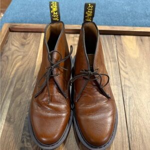 Dr. Martens Sawyer NWOT Nova Leather Boots Dark Brown Men’s Size 8 US